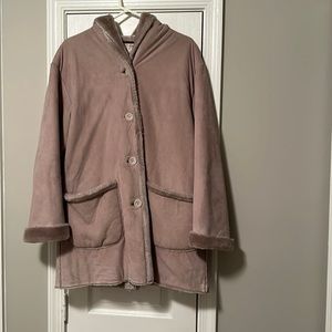 Jones New York beige winter coat